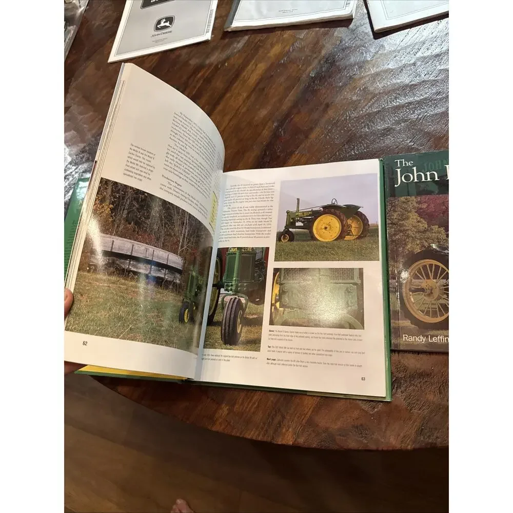 John Deere Tractor Book Lot (3) Letter Series 1923-1954, How to Restore, History